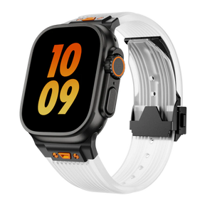 Pulseira para Apple Watch Transparent de Silicone VND