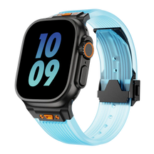 Pulseira para Apple Watch Transparent de Silicone VND