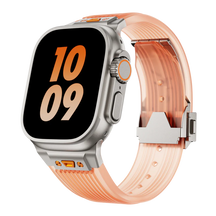 Pulseira para Apple Watch Transparent de Silicone VND