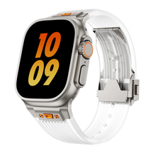 Pulseira para Apple Watch Transparent de Silicone VND