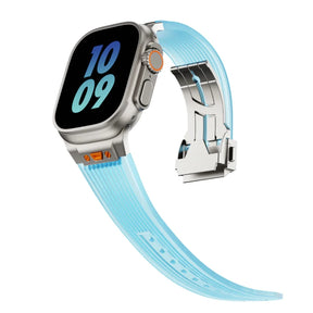 Pulseira para Apple Watch Transparent de Silicone VND