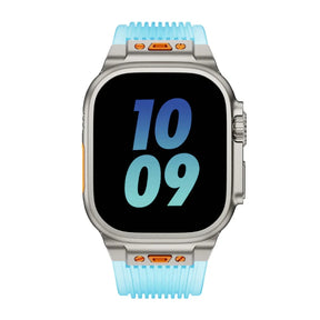 Pulseira para Apple Watch Transparent de Silicone VND