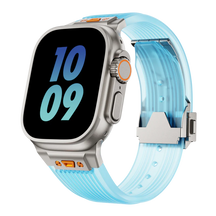 Pulseira para Apple Watch Transparent de Silicone VND