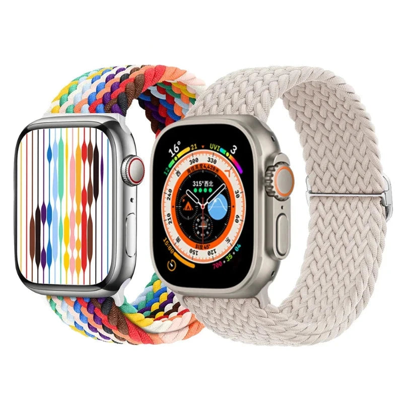 Pulseira para Apple Watch Majestic de Nylon VND