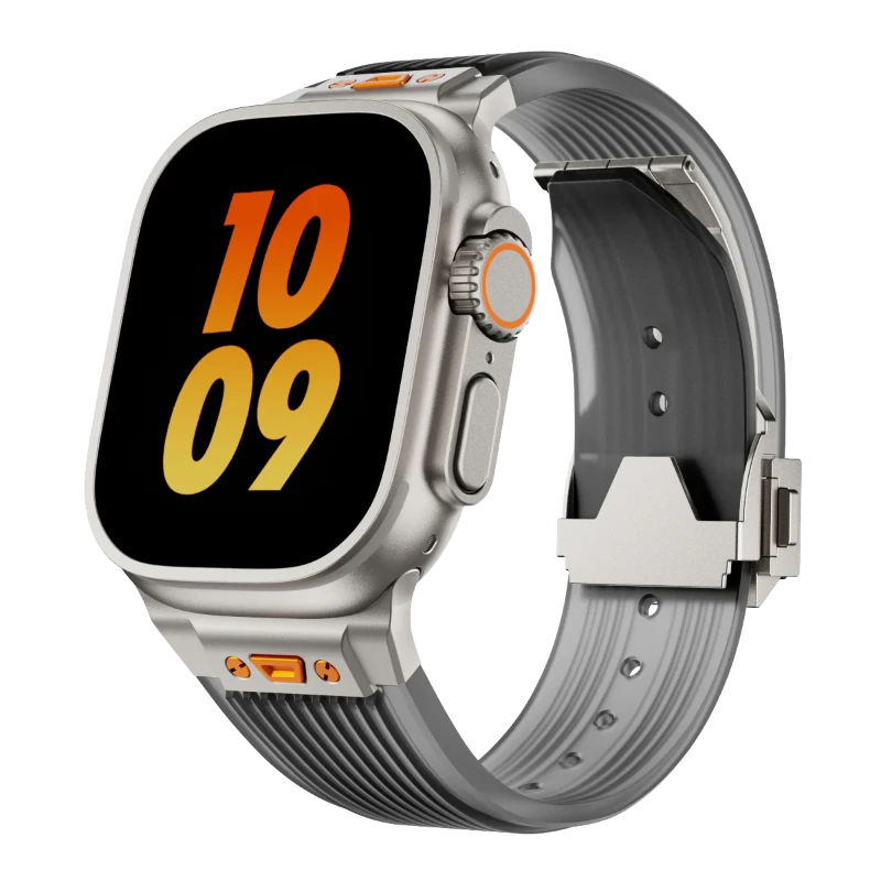 Pulseira para Apple Watch Transparent de Silicone VND