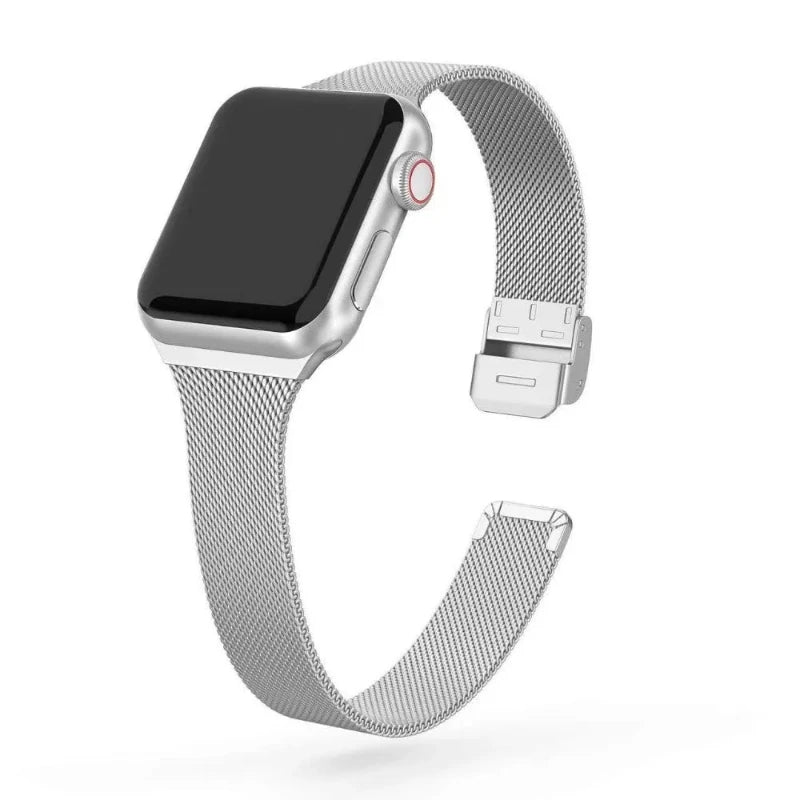 Pulseira para Apple Watch Luxor Milanese de Aço VND