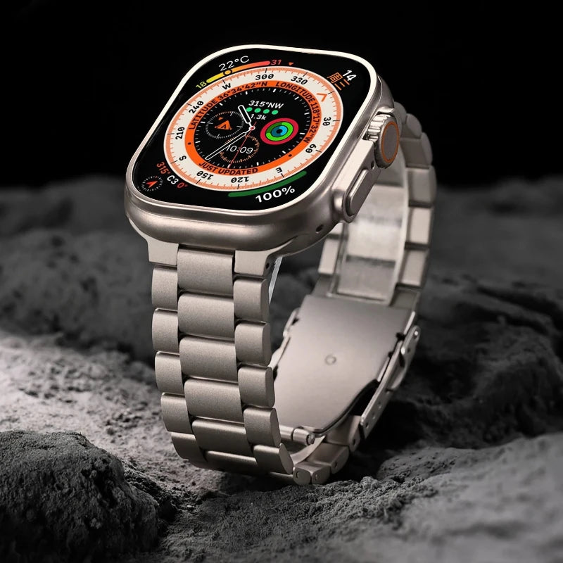 Pulseira para Apple Watch Modern de Titânio VND