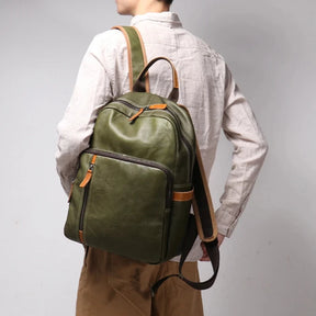 Mochila de Couro Vintage VND Premium